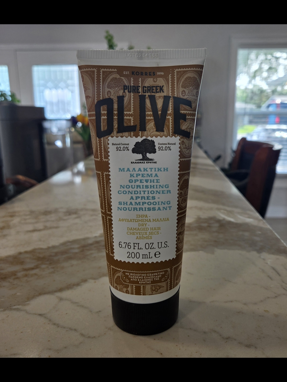 KORRES Pure Greek Olive Nourishing Conditioner - Brown & Cream